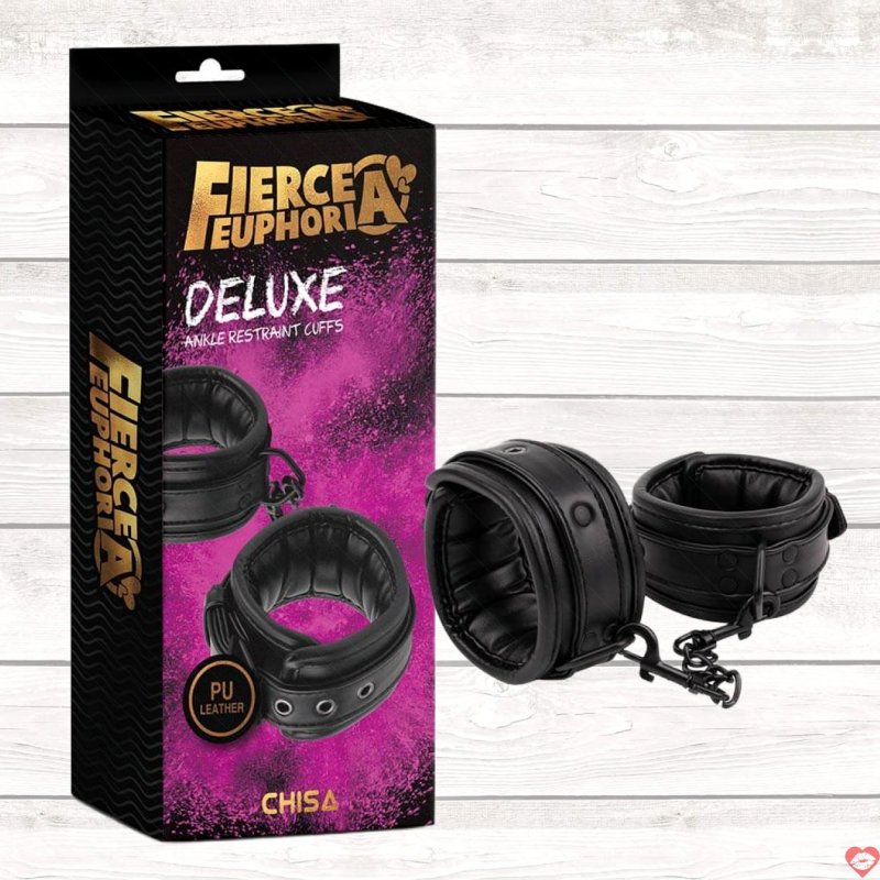 Còng tay BDSM Chisa Fierce Euphoria Deluxe Ankle Restraint chất lượng cao 